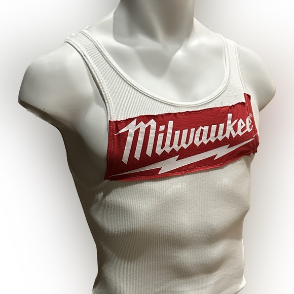 Milwaukee Tools ⚒️ Tank Top Homemade L distressed - Picture 9 of 9